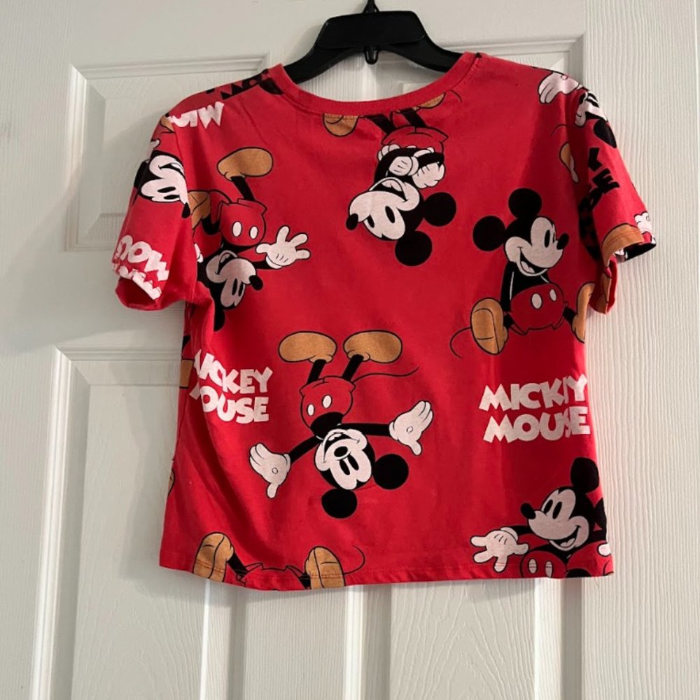 S Mickey Mouse Red T-shirt